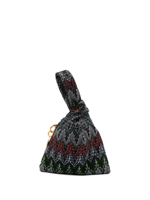 Missoni Raschel Pinetto lurex tote bag Black MI10069F