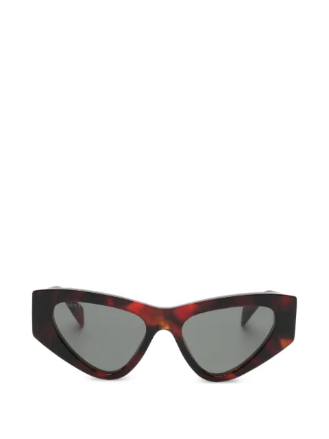 Gucci Eyewear geometric sunglasses Brown GG2019S