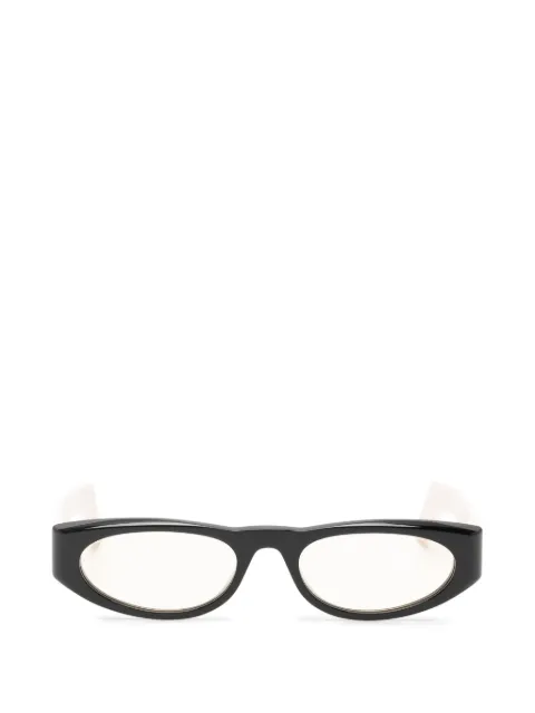 VALENTINO GARAVANI EYEWEAR VLogo geometric-frame sunglasses Black VG0007S