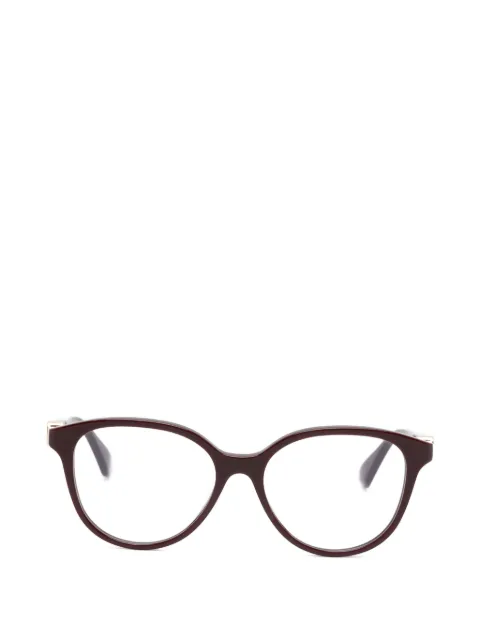 Cartier Eyewear oval-frame glasses Brown CT0643O