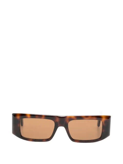 VALENTINO GARAVANI EYEWEAR VLogo rectangle-frame sunglasses Brown VG0005S