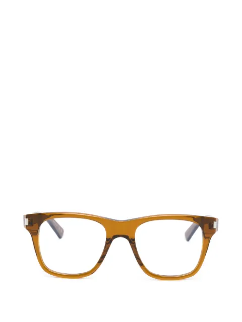 Saint Laurent Eyewear square-frame glasses Brown SL875OPT