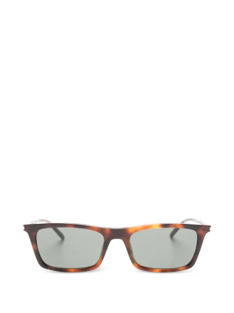 Saint Laurent Eyewear Betty tortoiseshell-pattern sunglasses Brown SL890BETTYTHIN