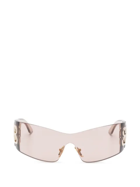 Balenciaga Eyewear logo-detail sunglasses Brown BB0359S