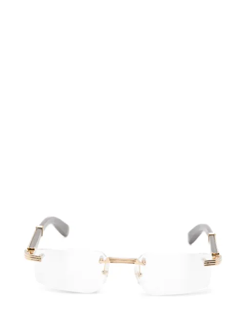 Cartier Eyewear rimless glasses Gold CT0485O