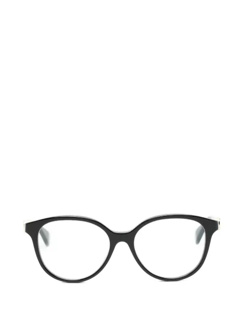 Cartier Eyewear oval-frame glasses Black CT0643O