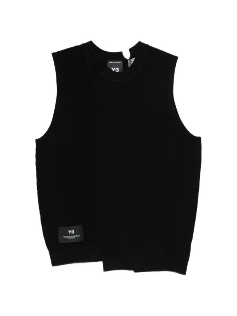 Y-3 GFX knit tank top Black KH0420