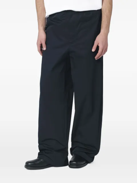 Jil Sander elasticated trousers Blue J22KA0339J45322402