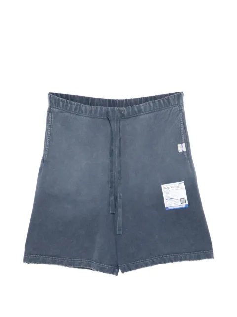 Maison MIHARA YASUHIRO Sun Faded Like sweat shorts Blue I16SP563