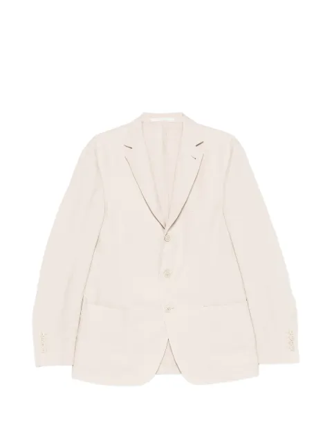 Eleventy single-breasted blazer Neutrals M75GIAK09TES0M116