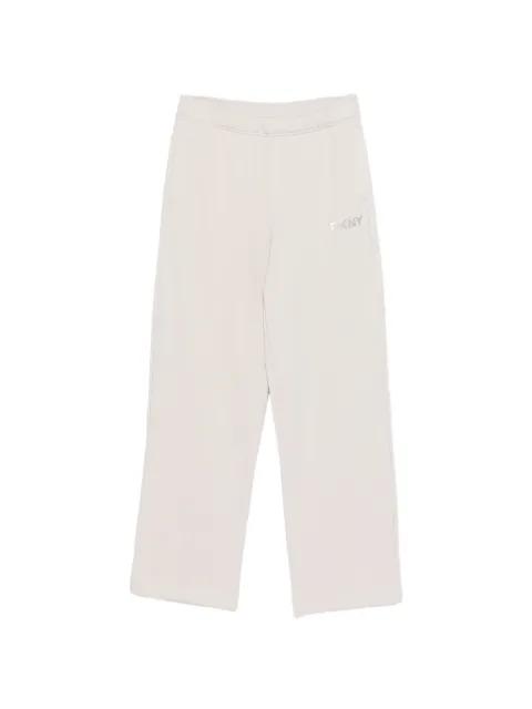 DKNY logo-detail pocket track pants Neutrals DP6P3795