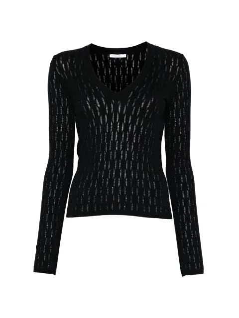 Patrizia Pepe V-neck sweater Black 8K0367K307