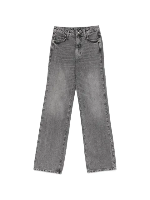 Patrizia Pepe high-waisted regular fit jeans Grey 8P0487D1WZNS757