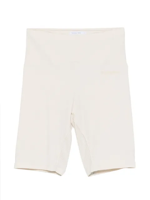 Patrizia Pepe mesh-panel cycling shorts Neutrals 8P0811JZ26W409