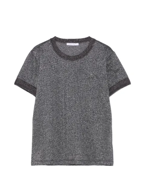 Patrizia Pepe logo-detail short-sleeve T-shirt Grey 8K0278K128