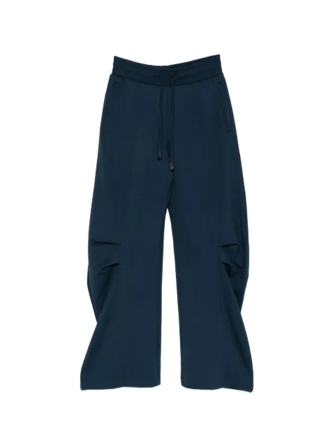 Patrizia Pepe fleece oversized track pants Blue 8P0784J391CA97