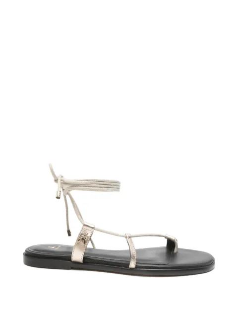 Patrizia Pepe leather sandals Neutrals 8X0100L031Y442