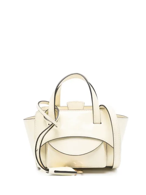 HIDESINS top-handle mini tote bag Neutrals FL14PMCNR