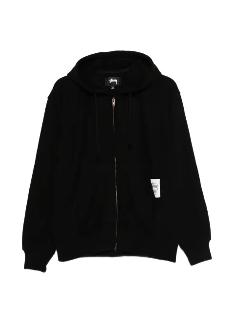 Stüssy zip-up hoodie Black 118593