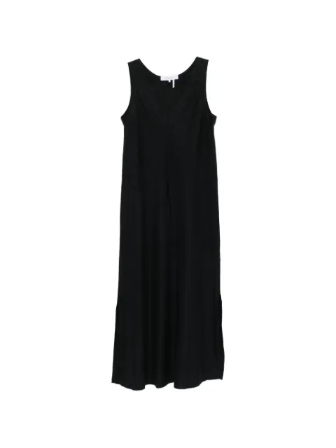 DKNY V-neck maxi dress Black P4KBCZ70