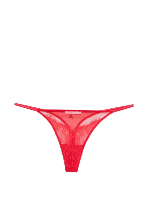 Patrizia Pepe lace thong Red 8I0184J383R880