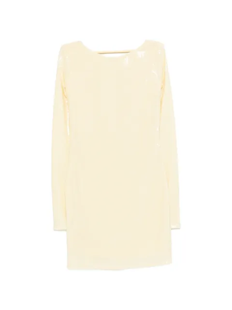 Patrizia Pepe sequin mini dress Yellow 8A1677J401