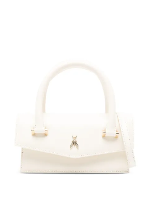 Patrizia Pepe Fly Bamby handles logo tote bag White 8B0111L061W405