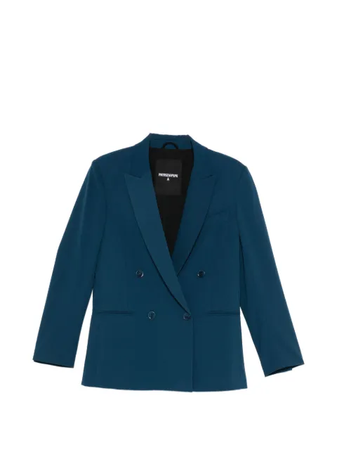Patrizia Pepe double-breasted blazer Blue 8S0585A498