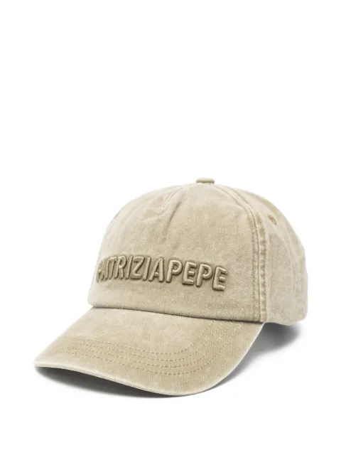 Patrizia Pepe embroidered baseball cap Neutrals 8F0108A708