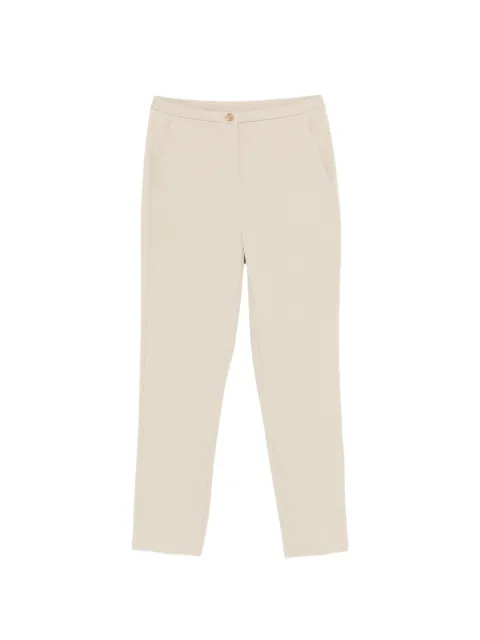 Patrizia Pepe button cigarette trousers Neutrals 8P0827A726