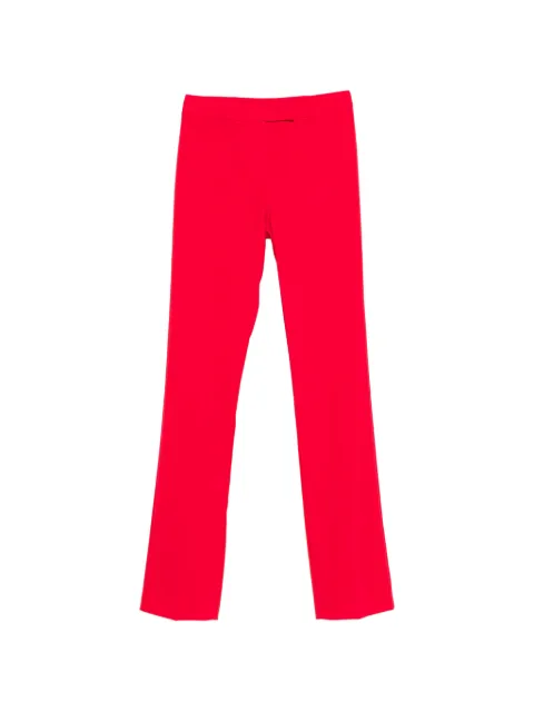 Patrizia Pepe slim crepe trousers Red 8P0781A6F5R880