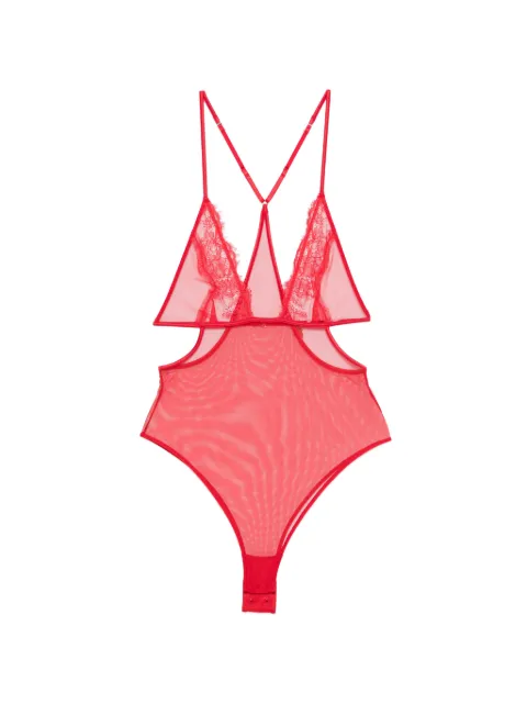 Patrizia Pepe lace bodysuit Red 8I0186J383