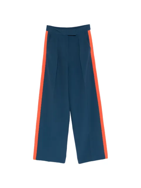 Patrizia Pepe striped fluid trousers Blue 8P0795A688