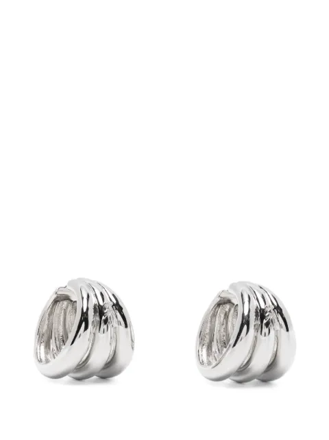 Patrizia Pepe large circle ear cuffs Silver 2J2596M074S125