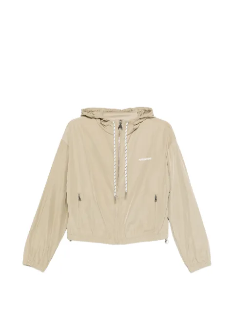 Patrizia Pepe hooded bomber jacket Neutrals 8O0231A719