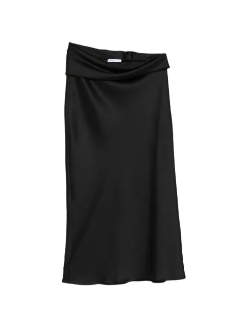 Patrizia Pepe draped midi skirt Black 8G0532A269K103
