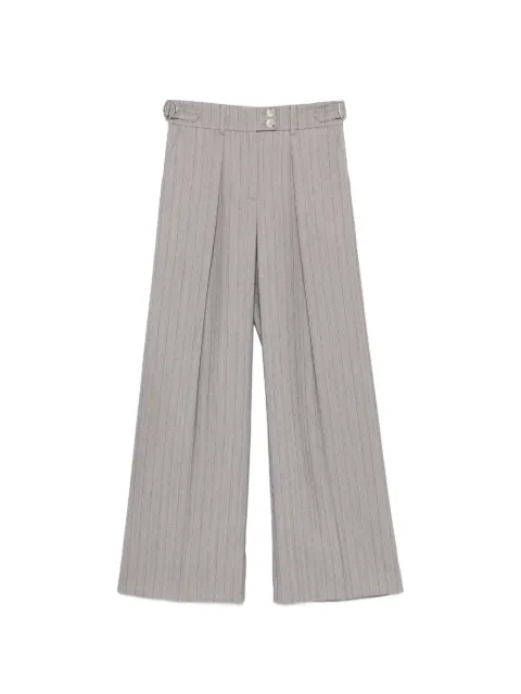 Patrizia Pepe pinstriped palazzo pants Grey 8P0822A718FG59