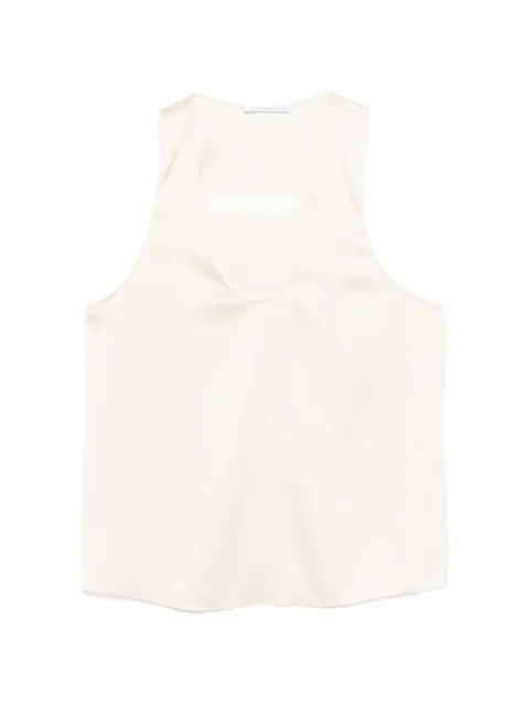 Patrizia Pepe sleeveless blouse Neutrals 8C0725A269W409