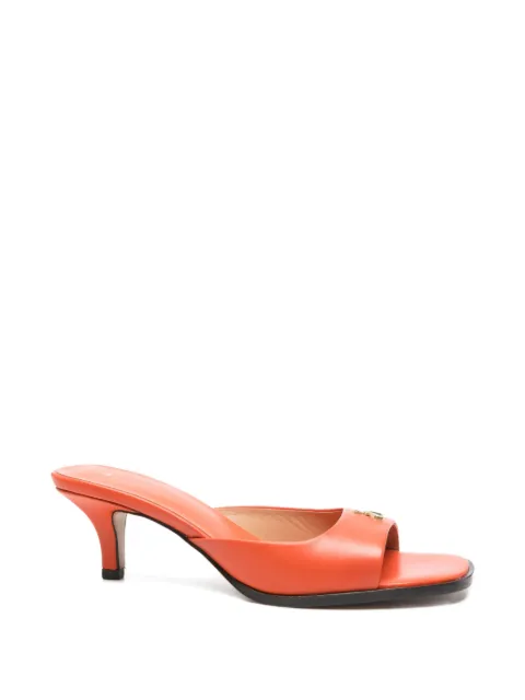 Patrizia Pepe square-toe sandals Orange 8X0108L026R877