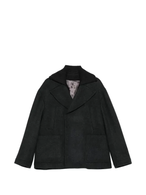 Corneliani double-breasted coat Grey 262H272612205