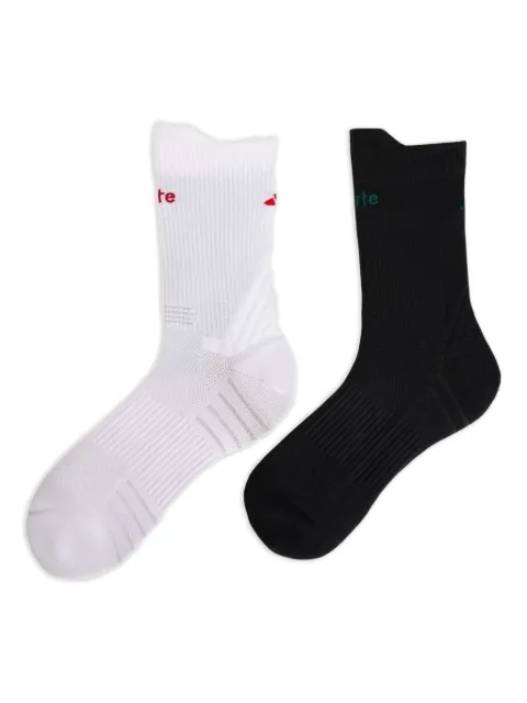 adidas x Arte ribbed socks set (set of two) White KE5721