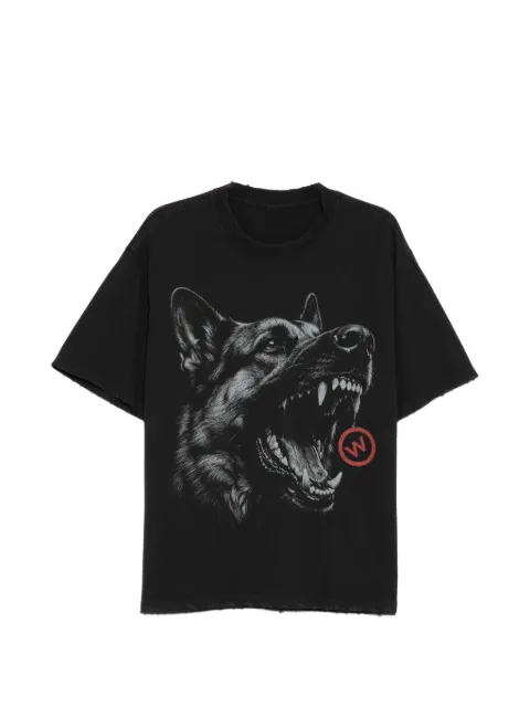 WARMAN graphic T-shirt Black WM5032