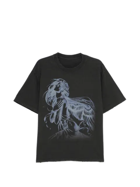 WARMAN graphic-print T-shirt Grey WM5022