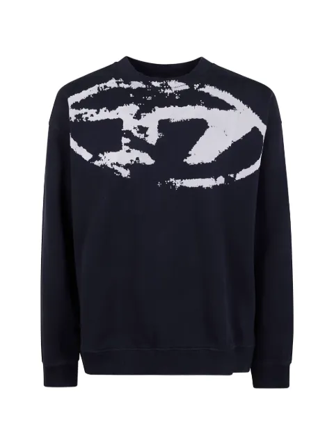 Diesel logo-print sweater Blue A130510DMBU