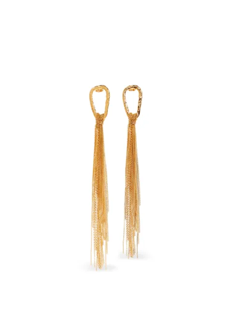 Forte Forte chain tassel earrings Gold 14673MYJEWEL