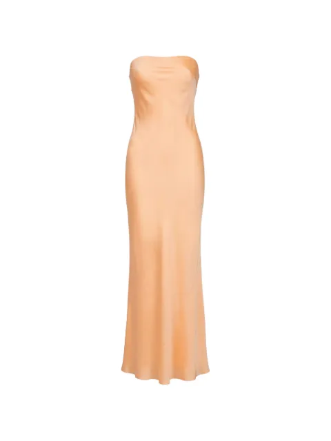 Forte Forte strapless maxi dress Orange 14555MYDRESS