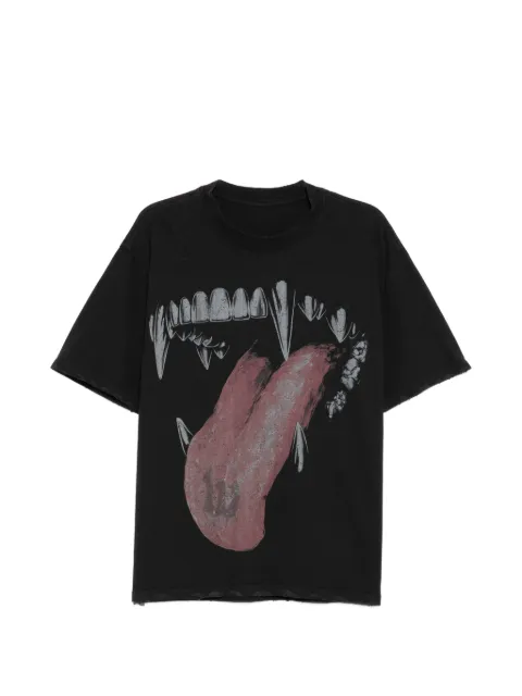 WARMAN graphic-print T-shirt Black WM5027