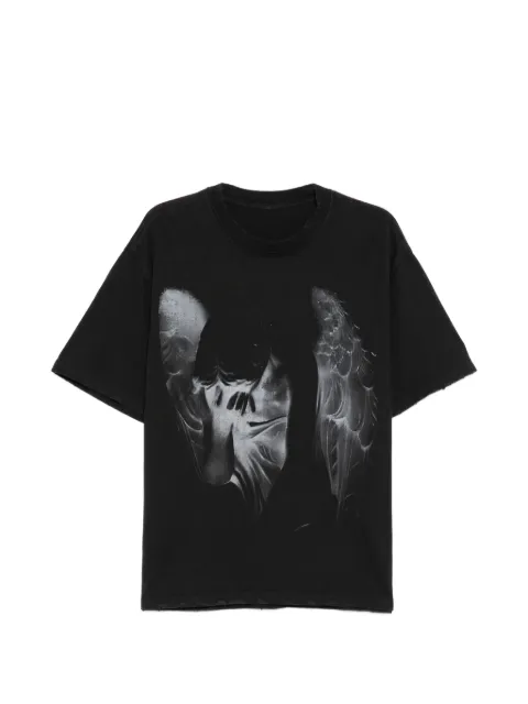 WARMAN graphic-print T-shirt Black WM5018