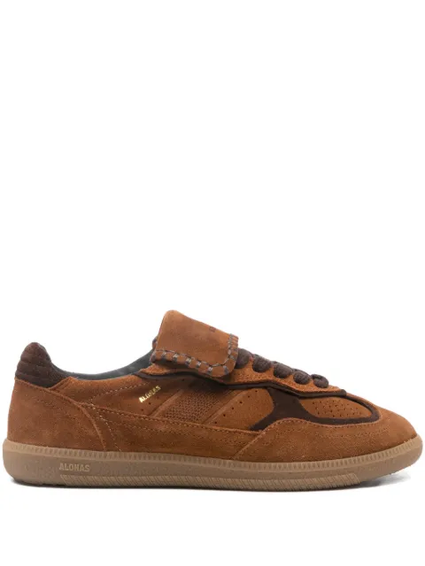 ALOHAS perforated lace-up sneakers Brown S10091705