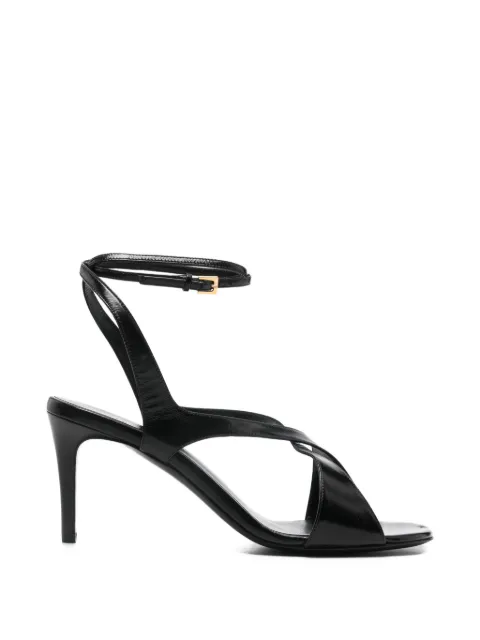 KHAITE ankle-strap heeled sandals Black F3100943L94